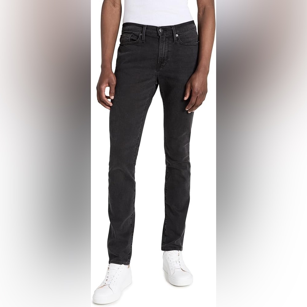 Frame Men's L'Homme Skinny Black Size 30